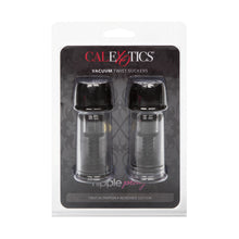 Load image into Gallery viewer, Nipple Play Vacuum Twist Suckers Black
