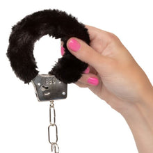 Load image into Gallery viewer, Playful Furry Cuffs Black
