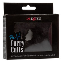 Load image into Gallery viewer, Playful Furry Cuffs Black
