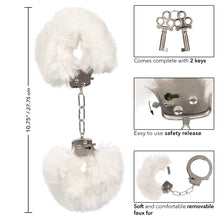 Load image into Gallery viewer, Ultra Fluffy Furry Cuffs White
