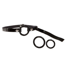 Load image into Gallery viewer, Bound By Diamonds Open Ring Gag
