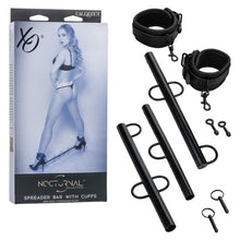 Load image into Gallery viewer, Nocturnal Collection Spreader Bar W/cuffs
