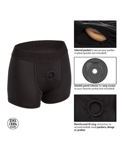 Boundless Boxer Brief 2xl/3xl Harness Black