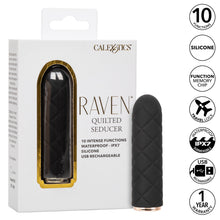 Load image into Gallery viewer, Raven Quilted Seducer
