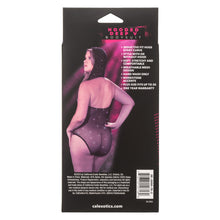 Load image into Gallery viewer, Radiance Plus Size Hooded Deep V Body Suit
