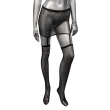 Load image into Gallery viewer, Radiance Plus Size 1pc Garter Skirt W/ Thigh Highs
