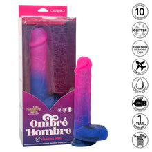 Load image into Gallery viewer, Naughty Bits Ombre Hombre Xl Vibrating Dildo

