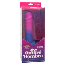 Load image into Gallery viewer, Naughty Bits Ombre Hombre Xl Vibrating Dildo
