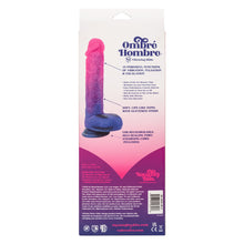Load image into Gallery viewer, Naughty Bits Ombre Hombre Xl Vibrating Dildo
