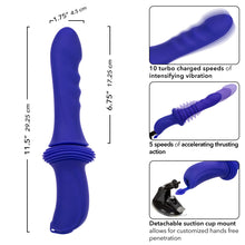 Load image into Gallery viewer, Overdrive Sex Machine Ridged Thruster
