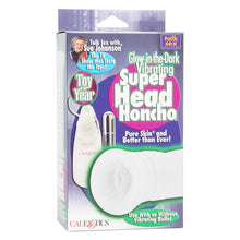 Load image into Gallery viewer, Sue Johanson Super Head Honcho White Glow In The Dark
