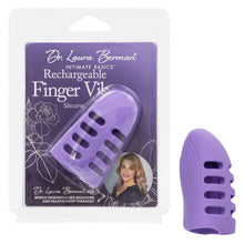 Load image into Gallery viewer, Dr Laura Berman Rechargeable Finger Vibe
