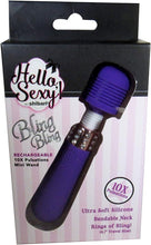 Load image into Gallery viewer, Shibari Sexy! Bling Bling Mini Wand Lilac
