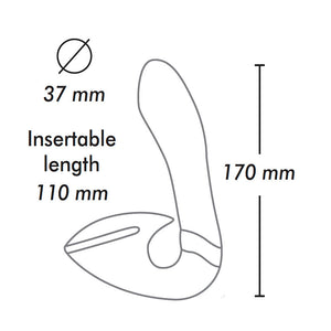 Shunga Soyo Intimate Massager Raspberry