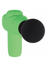 Load image into Gallery viewer, Loveline Microboost Massager Silicone Green
