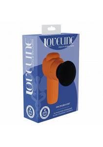 Loveline Microboost Massager Silicone Orange