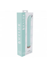 Load image into Gallery viewer, Loveline Aurora 6.3 G-spot Vibrator Glass Green "
