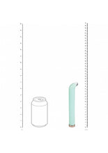 Load image into Gallery viewer, Loveline Aurora 6.3 G-spot Vibrator Glass Green "
