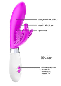 Alexios Butterfly & G-spot Vibrator Fuchsia