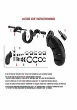 Load image into Gallery viewer, Mancage Chastity 3.5in Black Model 01
