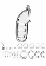 Load image into Gallery viewer, Mancage Chastity 5.5in Transparent Model 6
