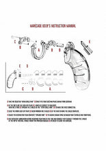 Load image into Gallery viewer, Mancage Chastity 5.5in Transparent Model 6
