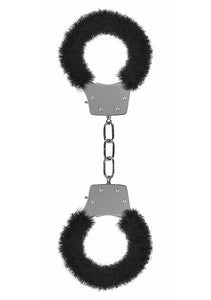 Pleasure Handcuffs Furry Black