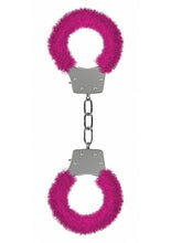 Load image into Gallery viewer, Pleasure Handcuffs Furry Pink
