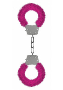 Pleasure Handcuffs Furry Pink