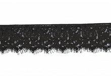 Load image into Gallery viewer, Mystere Lace Mask Black
