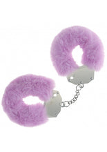 Load image into Gallery viewer, Ouch! Heavy Duty Fluffy Handcuffs Lavender
