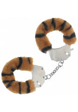 Load image into Gallery viewer, Ouch! Heavy Duty Fluffy Handcuffs Tiger
