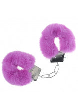 Load image into Gallery viewer, Ouch! Classic Fluffy Handcuffs Purple
