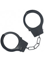 Load image into Gallery viewer, Ouch! Classic Metal Handcuffs Black

