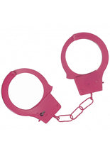 Load image into Gallery viewer, Ouch! Classic Metal Handcuffs Pink
