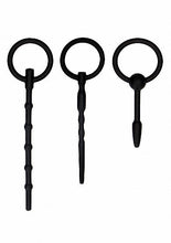Load image into Gallery viewer, Urethral Sounding Plug Set Black

