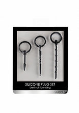 Load image into Gallery viewer, Urethral Sounding Plug Set Black

