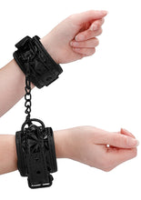 Load image into Gallery viewer, Ouch! Luxury Hand Cuffs Black
