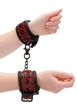 Load image into Gallery viewer, Ouch! Luxury Hand Cuffs Burgundy
