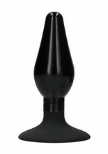 Load image into Gallery viewer, (wd) Interchangeable Butt Plug Rounded Large Black
