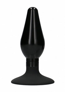 (wd) Interchangeable Butt Plug Rounded Large Black