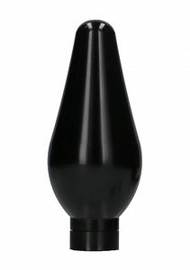 (wd) Interchangeable Butt Plug Rounded Large Black