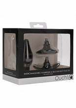 Load image into Gallery viewer, (wd) Interchangeable Butt Plug Rounded Large Black
