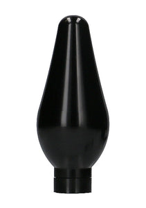 (wd) Interchangeable Butt Plug Pointed Medium Black