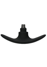 Load image into Gallery viewer, (wd) Interchangeable Butt Plug Pointed Medium Black
