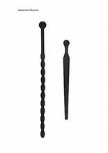 Load image into Gallery viewer, Silicone Beginners Plug Set Urethral Sounding Black
