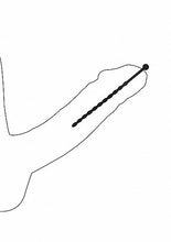 Load image into Gallery viewer, Silicone Beginners Plug Set Urethral Sounding Black
