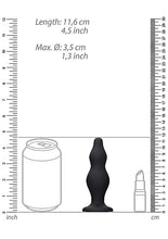 Load image into Gallery viewer, Bubble Butt Plug Black
