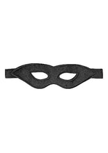 Load image into Gallery viewer, Velvet &amp; Velcro Eye Mask Adjustable Black
