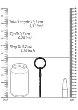 Load image into Gallery viewer, Ouch! Silicone Penis Plug 0.3 In/ 7mm
